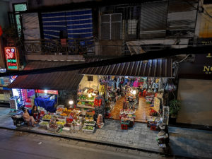 Hanoi Altstadt Menschen Shop